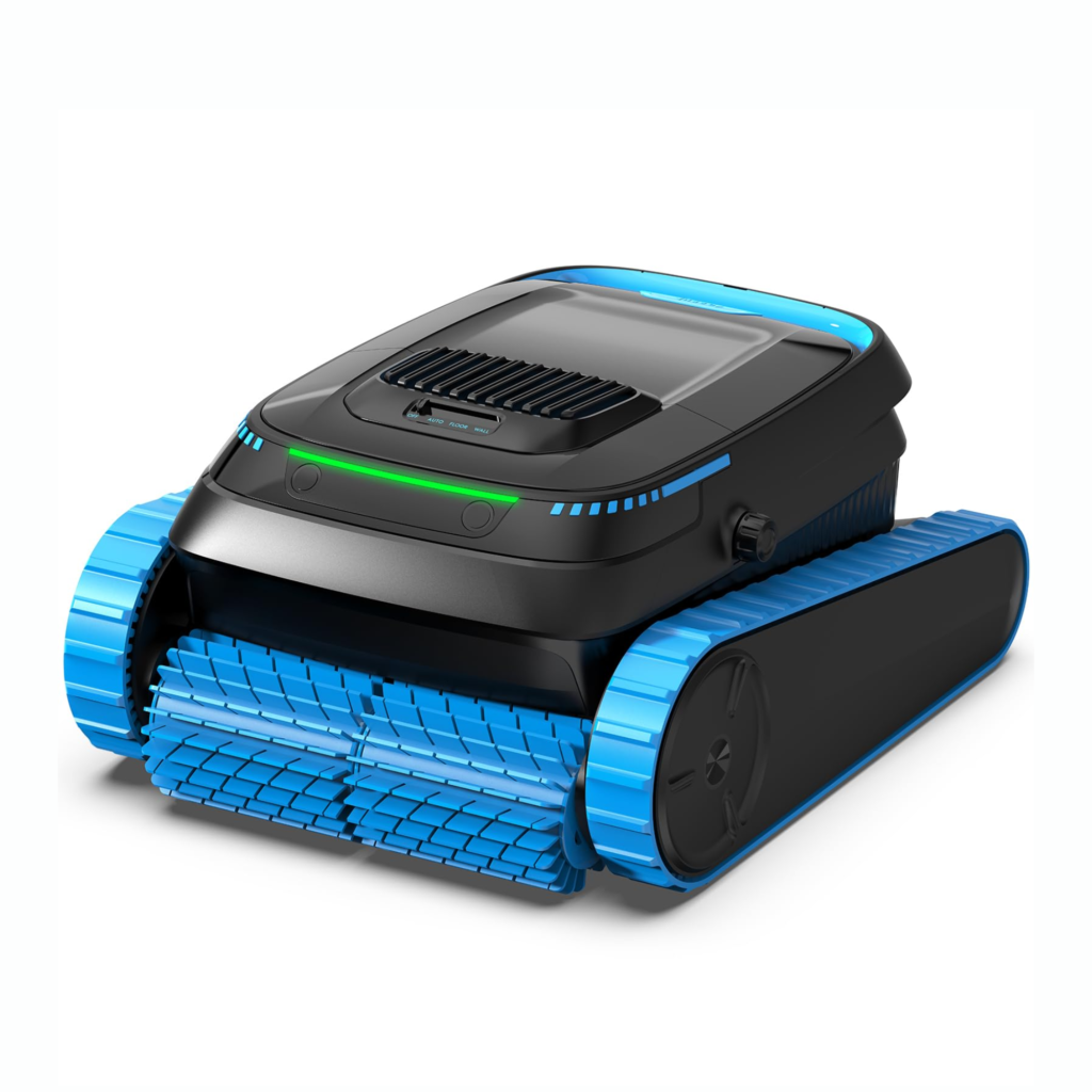 Automatic Wall-Climbing Robotic Pool Cleaner